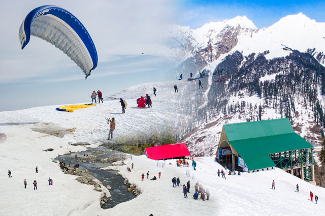 Exploring the Thrills of Paragliding in Manali