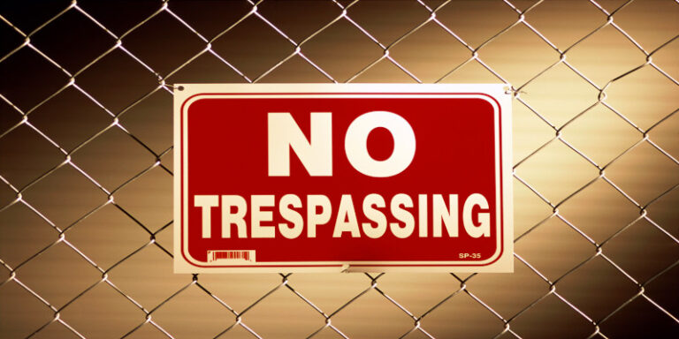 Mercer County trespassing lawyer